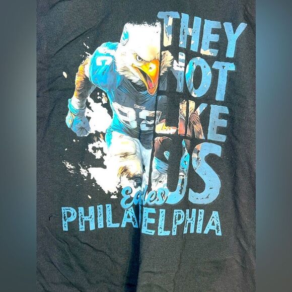 Philadelphia Eagles T‎ Shirt They Not Like Us - Picture 1 of 3